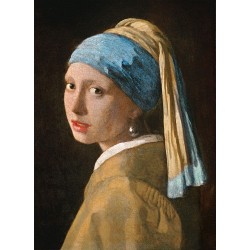 Clementoni-PZL 1000 Vermeer LA Chica DE LA Perla Puzzle Adulto