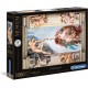 Clementoni- Michelangelo-Creazione dell'uomo Puzzle, 1000 Piezas