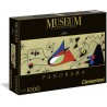 Clementoni - Puzzle de 1000 Piezas Arte Moderno diseño Miro: Mujer Y Pájaro En La Noche