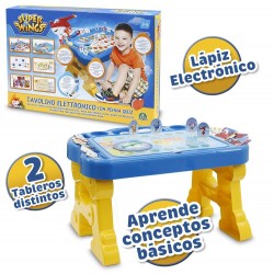 Mesa Electronica Con Boligrafo Interactivo Super Wings