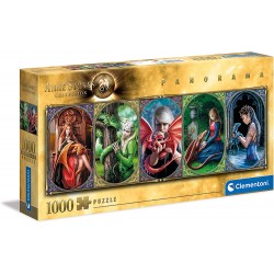 Anne Stokes Dragon Amistad Panorama Puzzle para niños y adultos 1000 pzs.