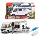 Caravana de Camping Hymer con Accesorios y Figuras Articuladas. Dickie Toys Playlife