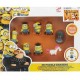 Pack figuras puzzle goma 3d minions