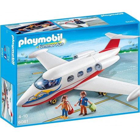 PLAYMOBIL- Summer Fun Juego, Avión de Vacaciones