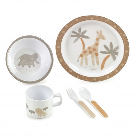 Vajilla Wild Animals Jané 4M+