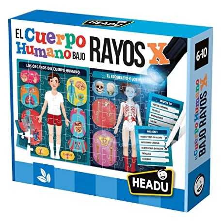 El cuerpo humano bajo rayos X - Juego infantil educativo HEADU