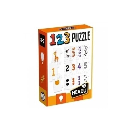 Juego Educativo Headu 123 Puzle