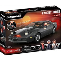 PLAYMOBIL 70924 Knight Rider, El Coche Fantástico, con Luz y Sonido Originales