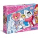 Clementoni - Juego Sparkly Art Princesas Disney