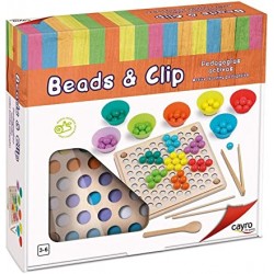 Beads & Clip - Pedagogías Activas - Cayro - Madera