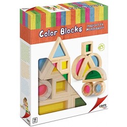 Color Blocks - Pedagogías Activas - Cayro - Madera