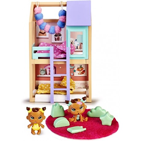 Mymy CiTY- Shayla & Lyla, Set de Muebles con Figuras