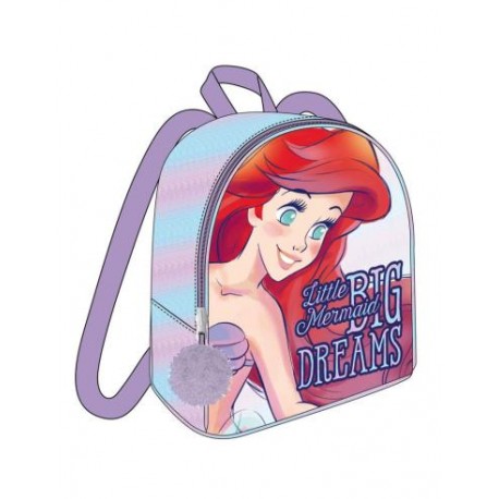 Mochila La Sirenita Disney 21cm