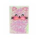 Cuaderno A5 Gatito con lentejuelas