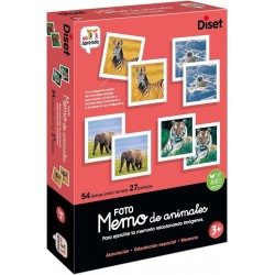 Diset - Foto Memo de Animales