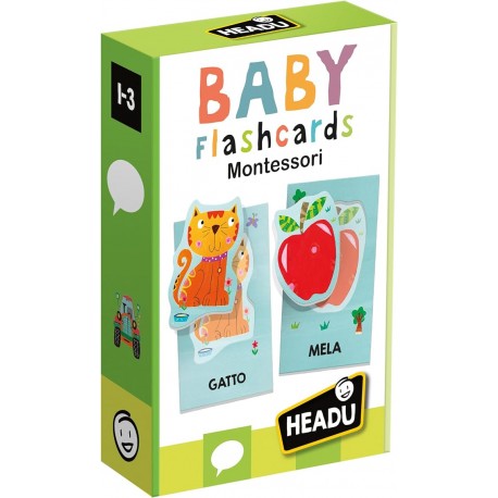 Baby Flashcards Montessori - Headu