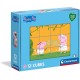 Puzzle 12 Cubos Peppa Pig - Clementoni