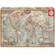 Puzzle 1500 Piezas El Mundo, Mapa Político - Educa