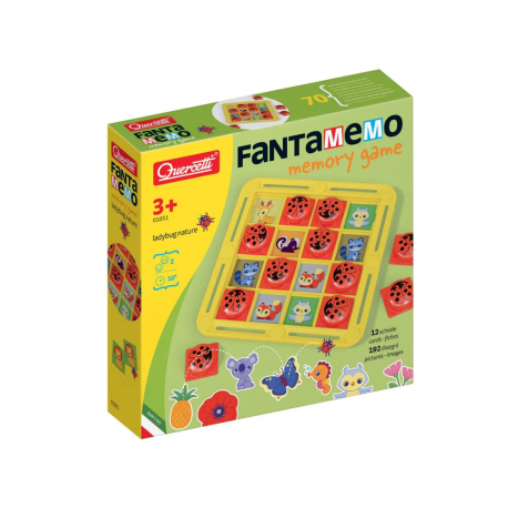 FANTAMEMO Memory Game - Ladybug Nature