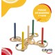 RINGS STICK Cayro - Madera - Lanzamiento de Anillas de Yute