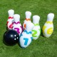 Juego de bolos inflable XXL para exterior Moltó