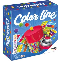 Color Line Cayro - 5-99 Años - Acción y Rapidez - Juego de Mesa Educativo y Divertido para Niños y Adultos