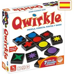 Qwirkle Juego De Mesa Lúdilo - Piezas de Madera, 6 Años o Más, De 2 a 4 Jugadores