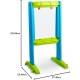 Art & Fun Board, Pizarra transparente con forma de caballete para niños - Feber