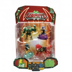 Gormiti S2 - Blister 4 Figuras 5cm Wave 4